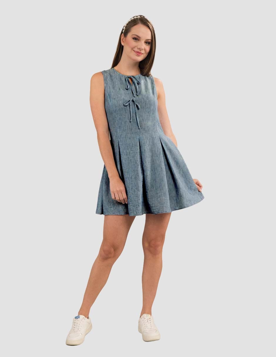 Vestido a la rodilla casual para mujer Vestido a la rodilla casual para mujer