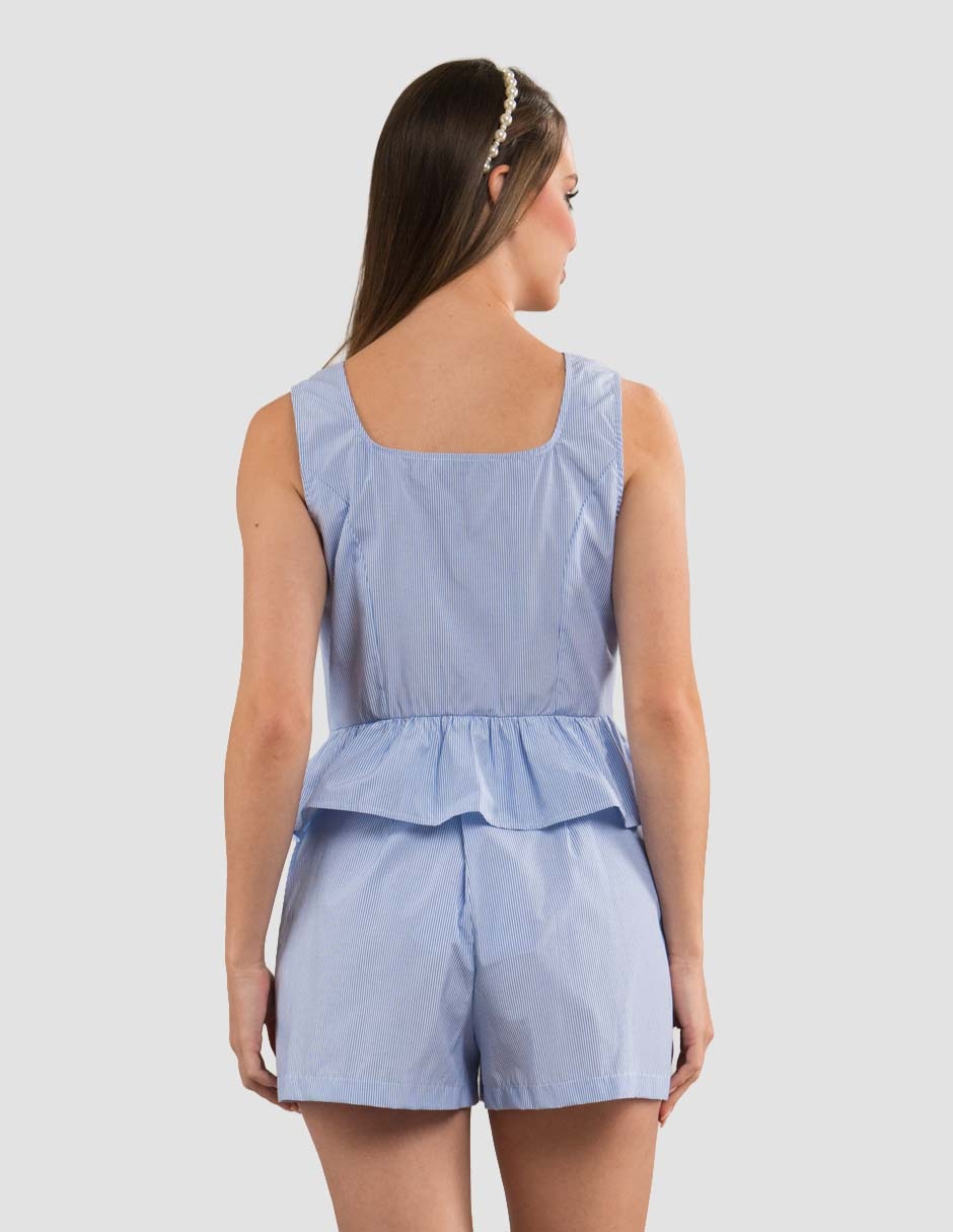 Blusa sin manga para mujer 3