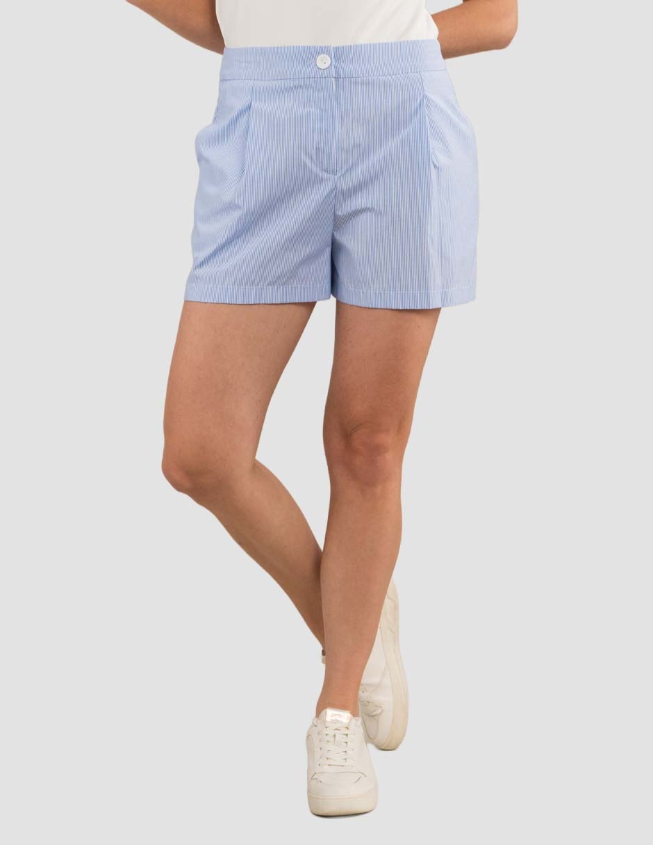Short/Bermuda de Poliéster y algodón para mujer 2
