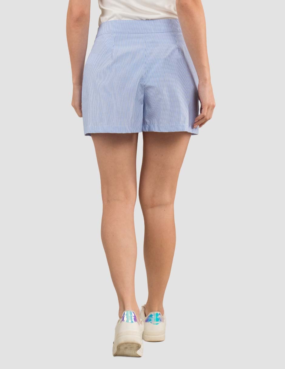 Short/Bermuda de Poliéster y algodón para mujer 3