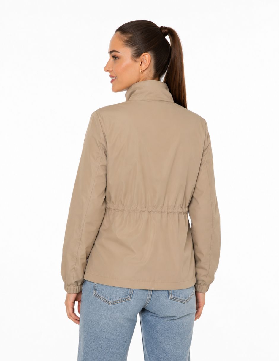 Chamarra casual de algodón para mujer 2