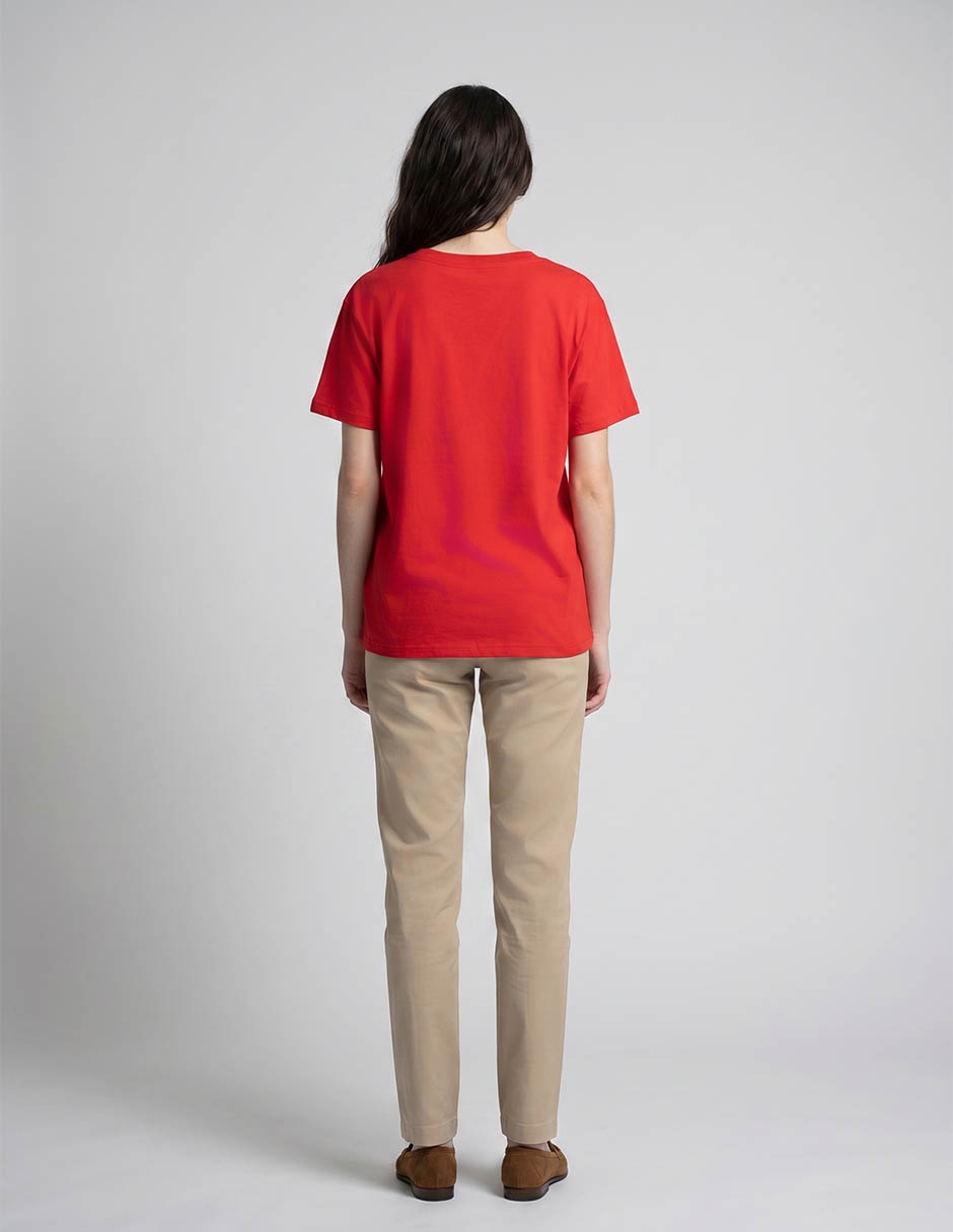 Playera manga corta Coke cuello redondo para mujer 2