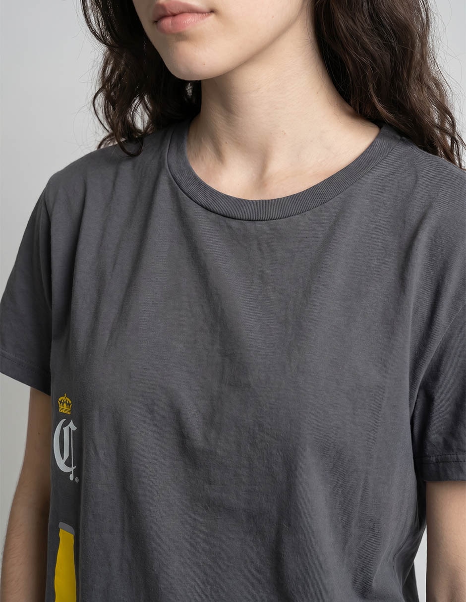 Playera manga corta cuello redondo para mujer 3
