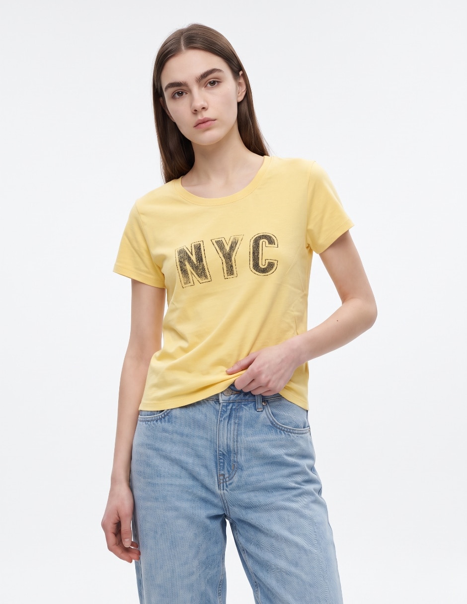 Playera sin mangas cuello redondo para mujer Playera sin mangas cuello redondo para mujer