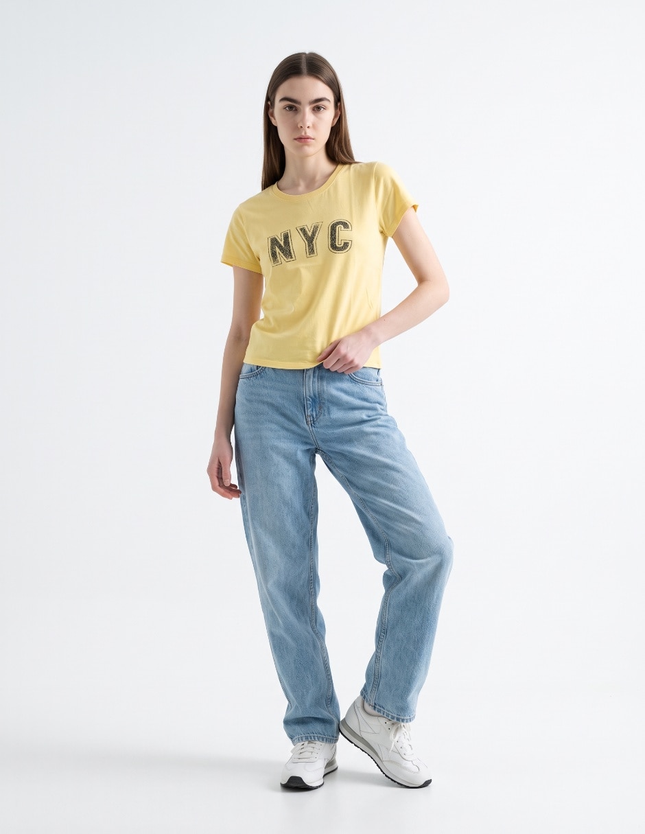 Playera sin mangas cuello redondo para mujer 3
