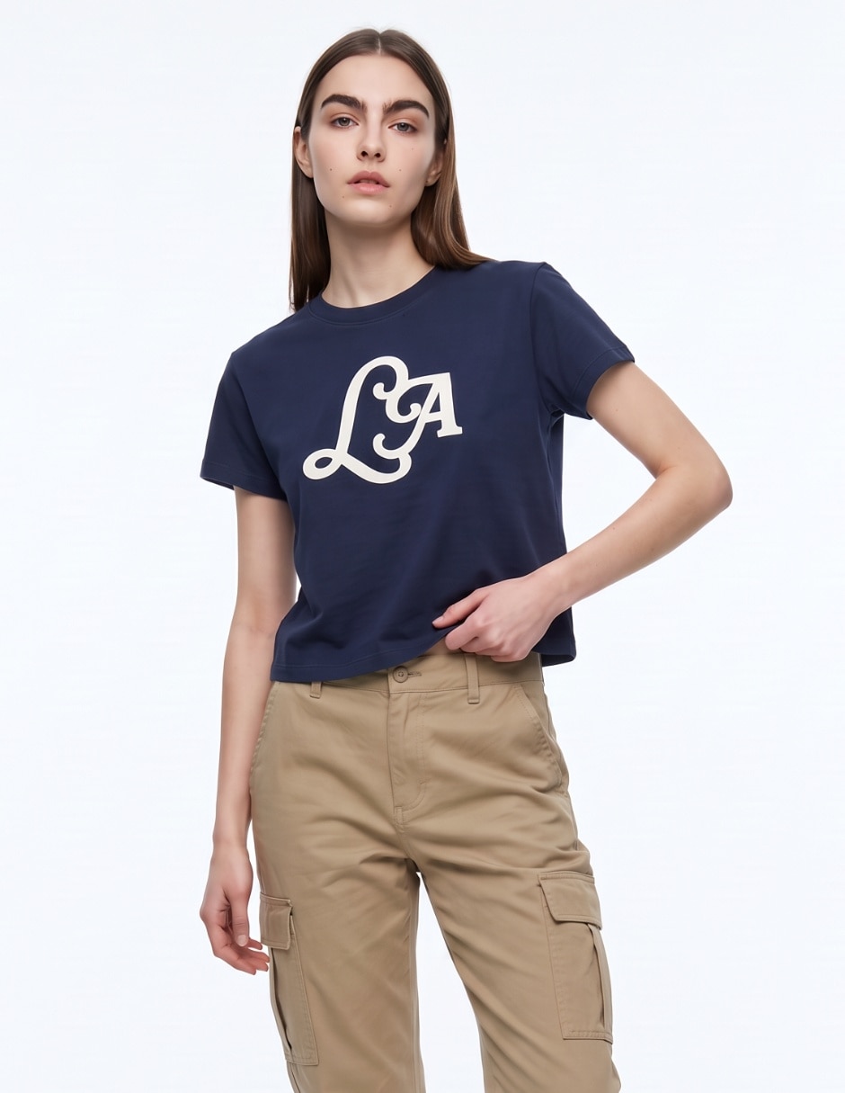 Playera sin mangas cuello redondo para mujer Playera sin mangas cuello redondo para mujer