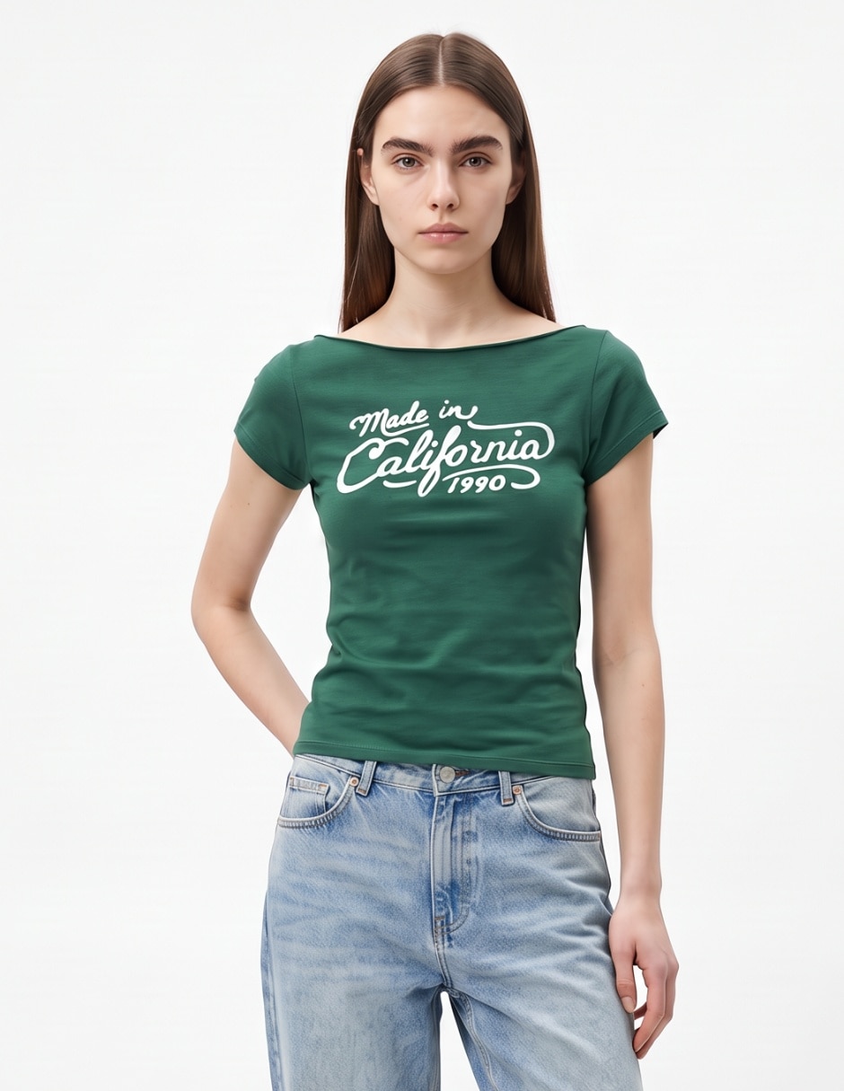 Playera sin mangas cuello redondo para mujer 3
