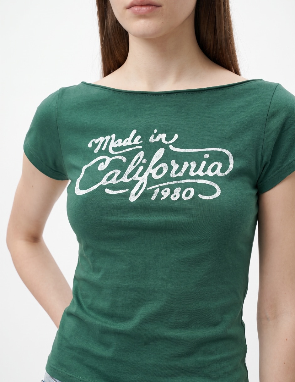 Playera sin mangas cuello redondo para mujer 4