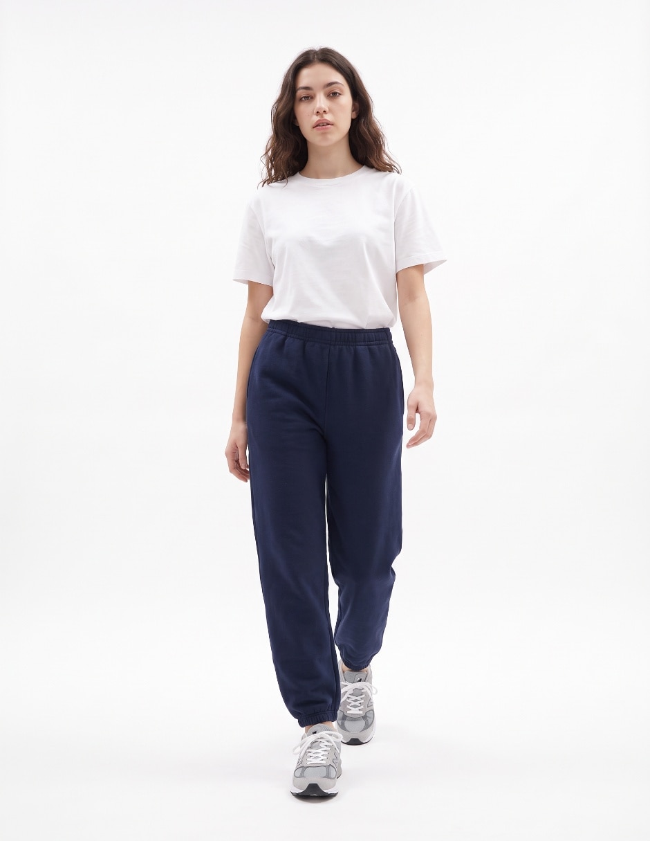 Pants baggy con jareta para mujer 3