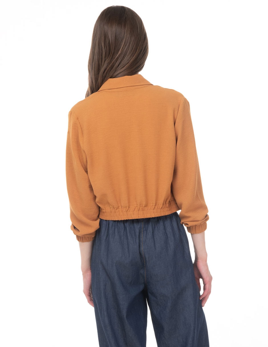Chamarra bomber sarah bustani para mujer 2
