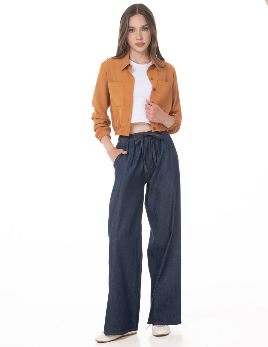 Chamarra bomber sarah bustani para mujer 4