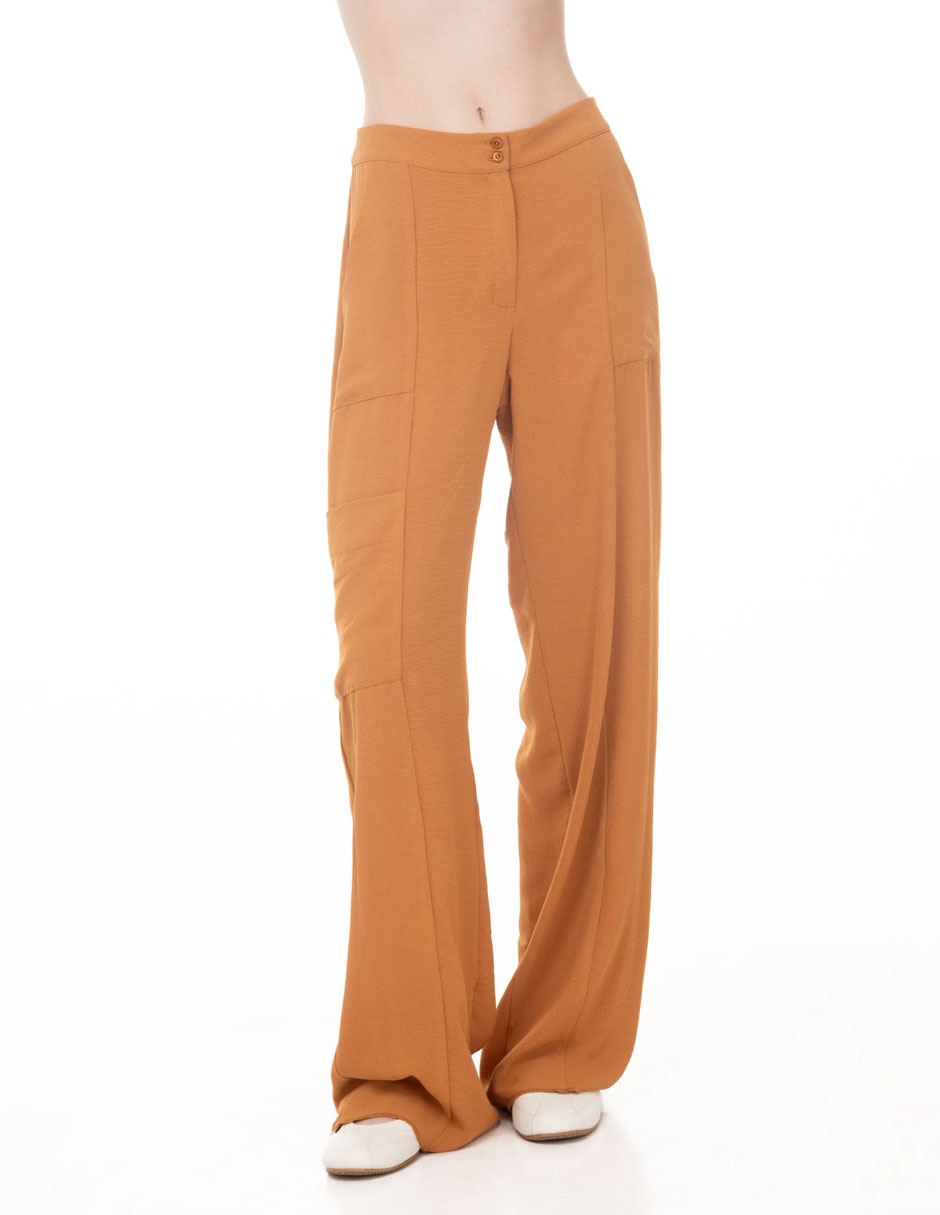 Pantalón cargo sarah bustani regular para mujer Pantalón cargo sarah bustani regular para mujer