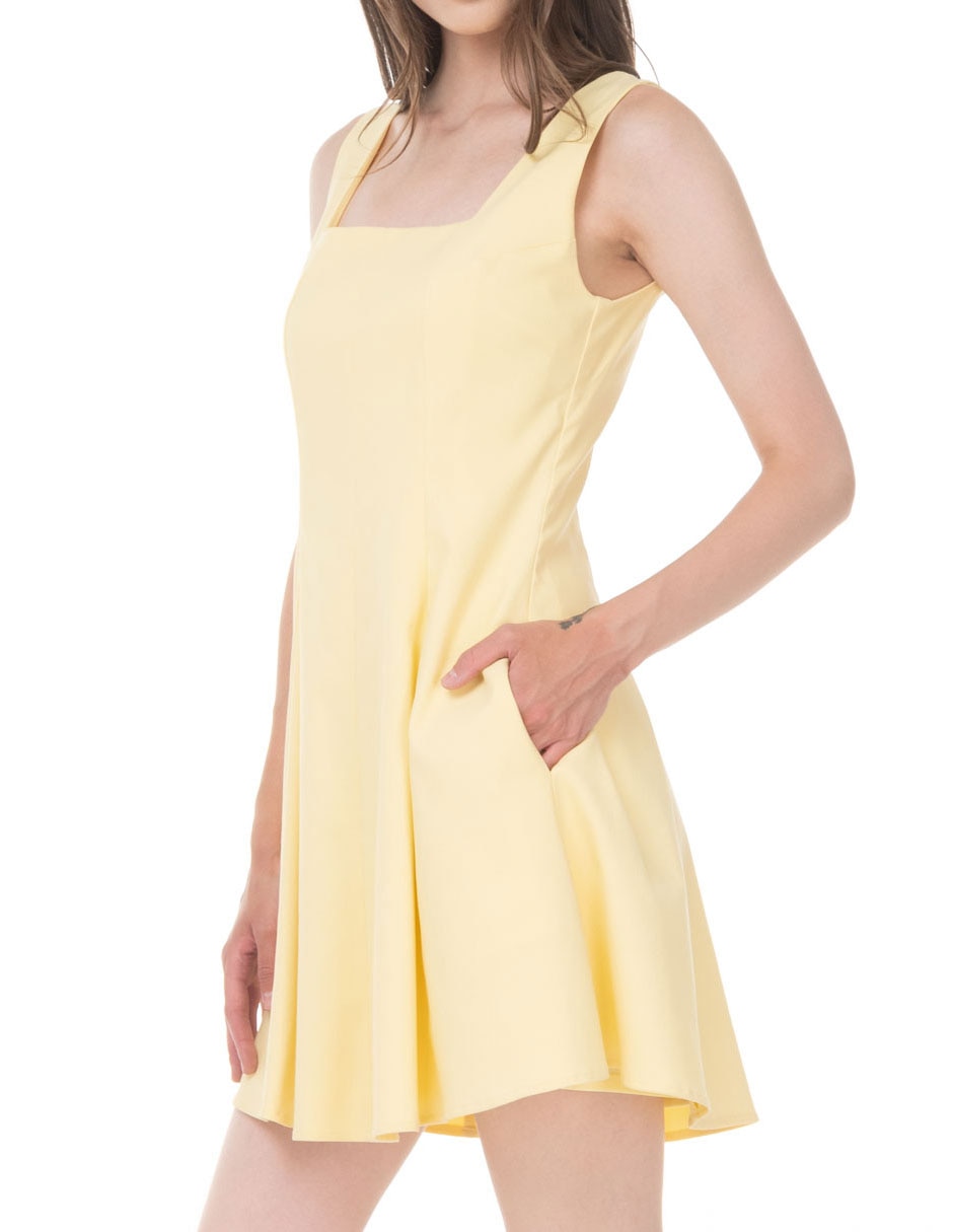 Vestido corto casual sarah bustani para mujer 4