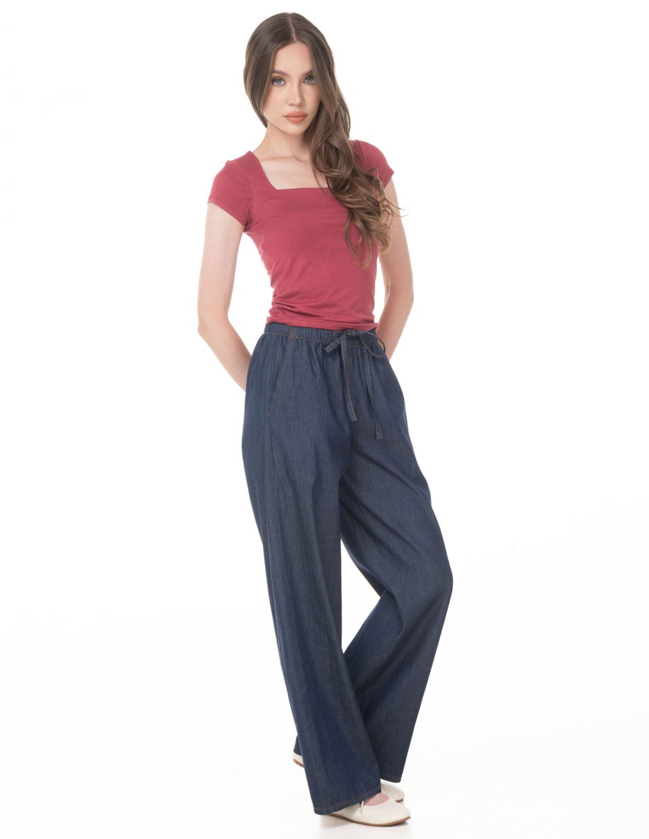 Blusa sarah bustani manga corta para mujer