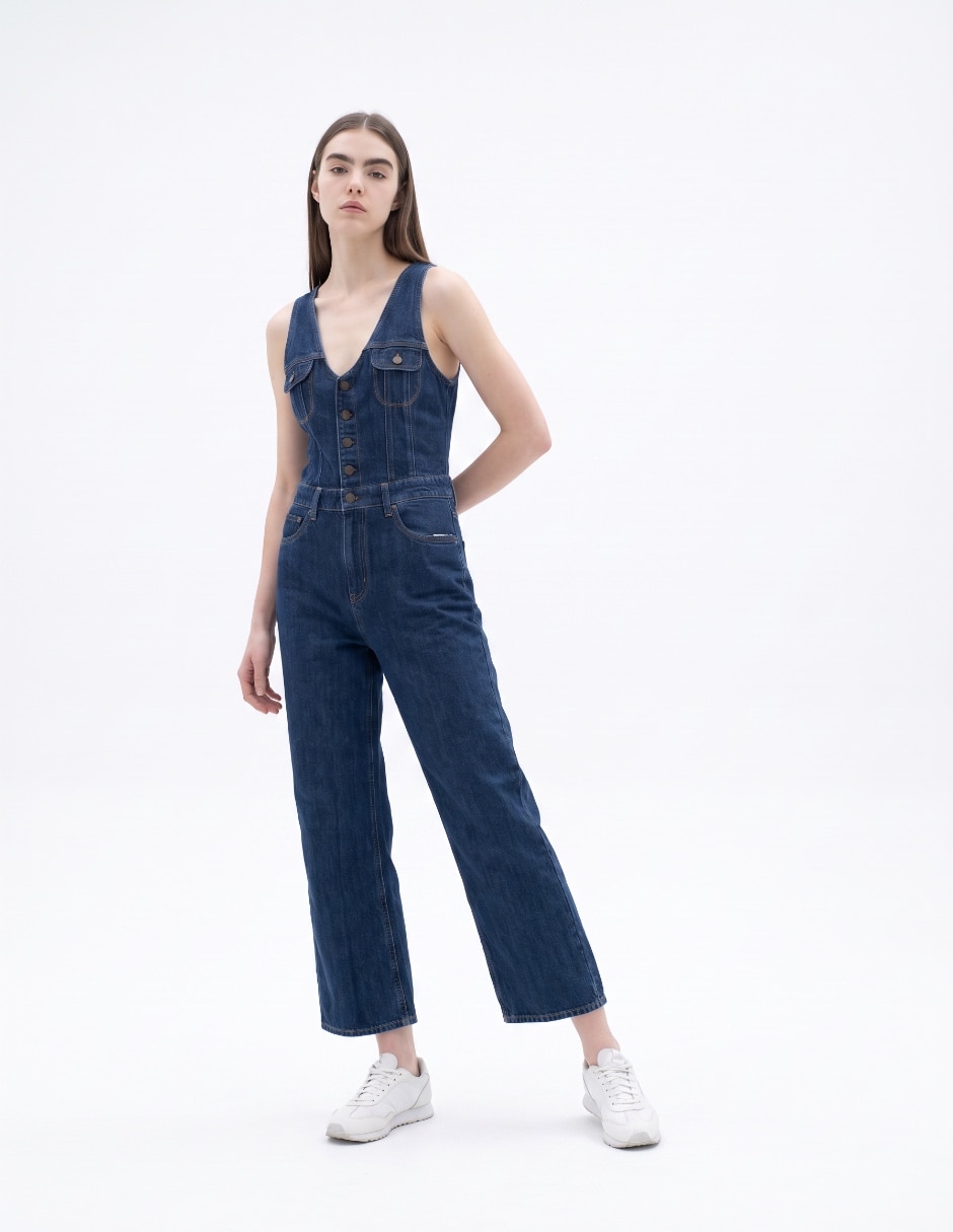 Jumpsuit de algodón para mujer