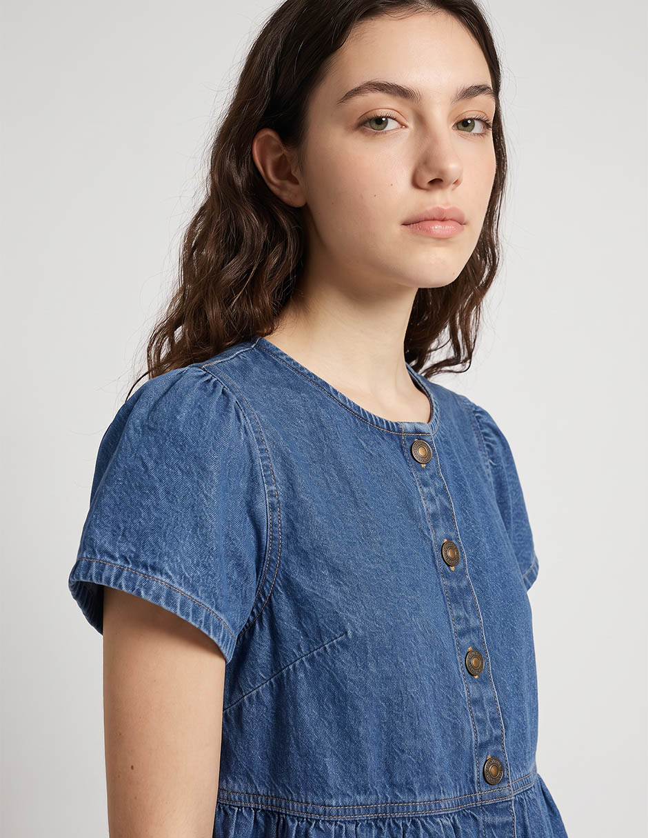 Blusa american eagle manga corta para mujer