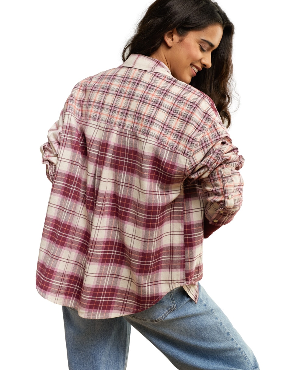 Blusa ae manga larga para mujer 4