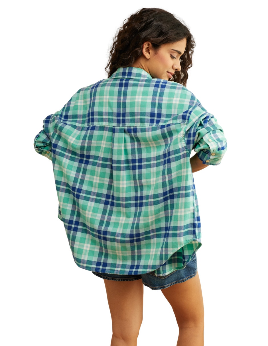 Blusa ae manga larga para mujer 2