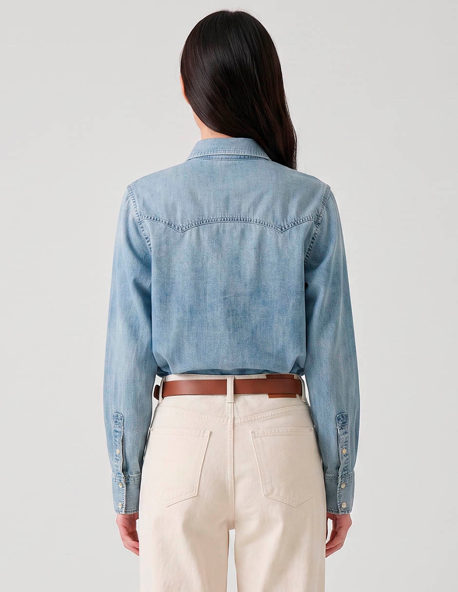Blusa manga larga para mujer 2