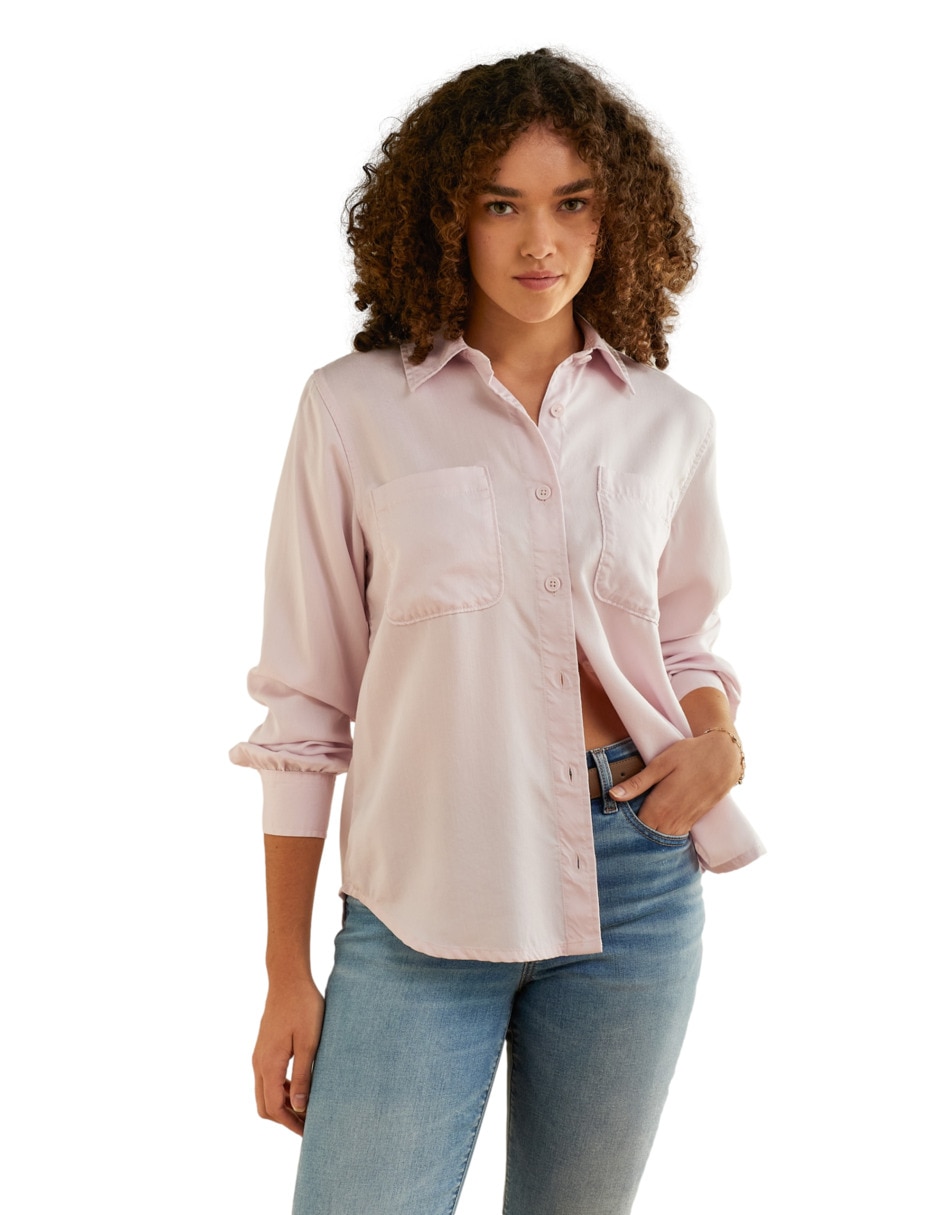 Blusa manga larga para mujer Blusa manga larga para mujer