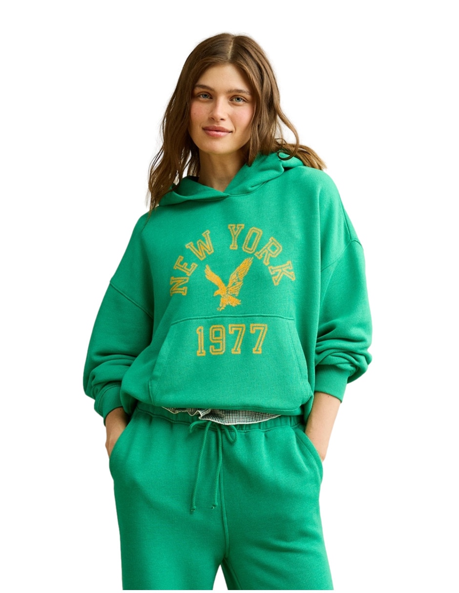 Sudadera con capucha para mujer