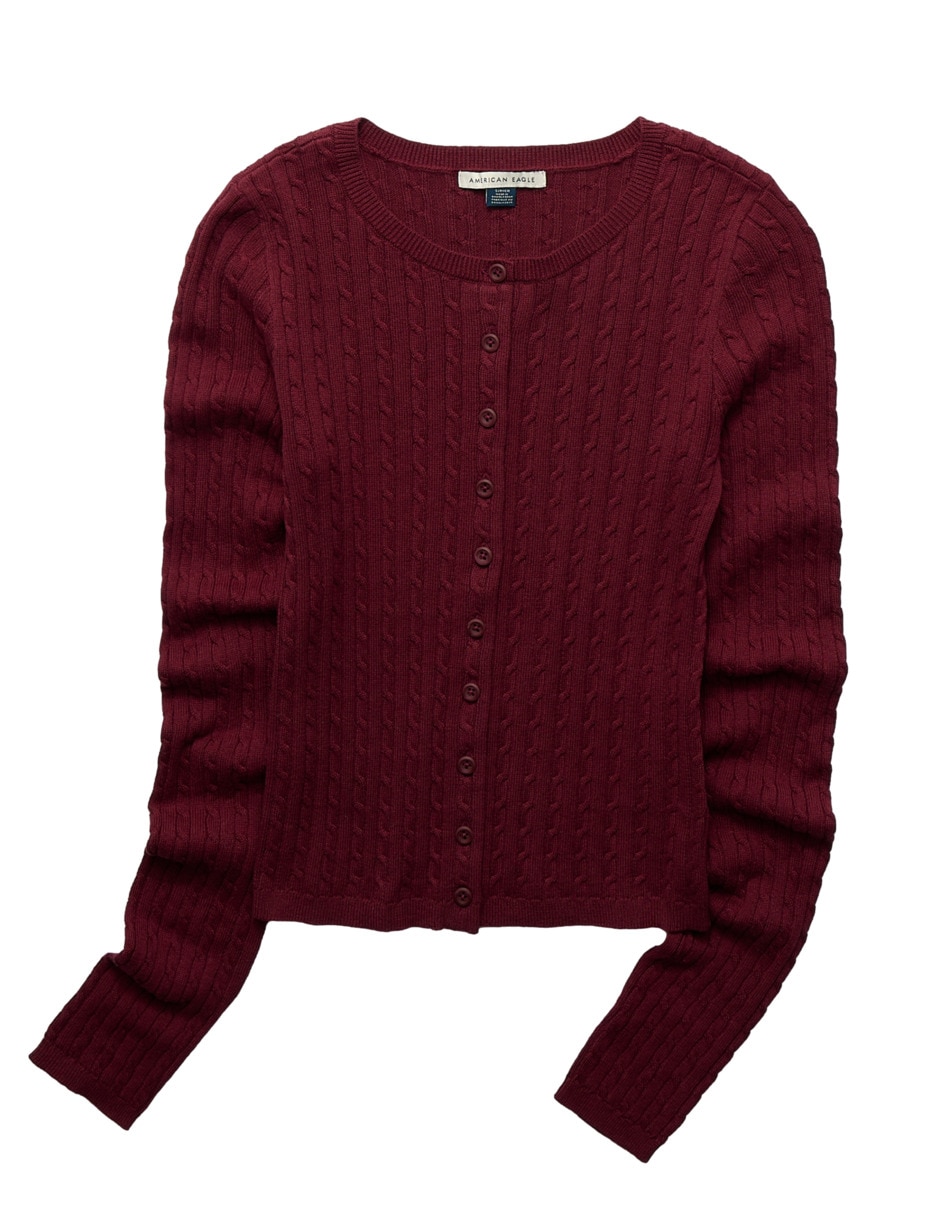 Suéter cuello redondo para mujer