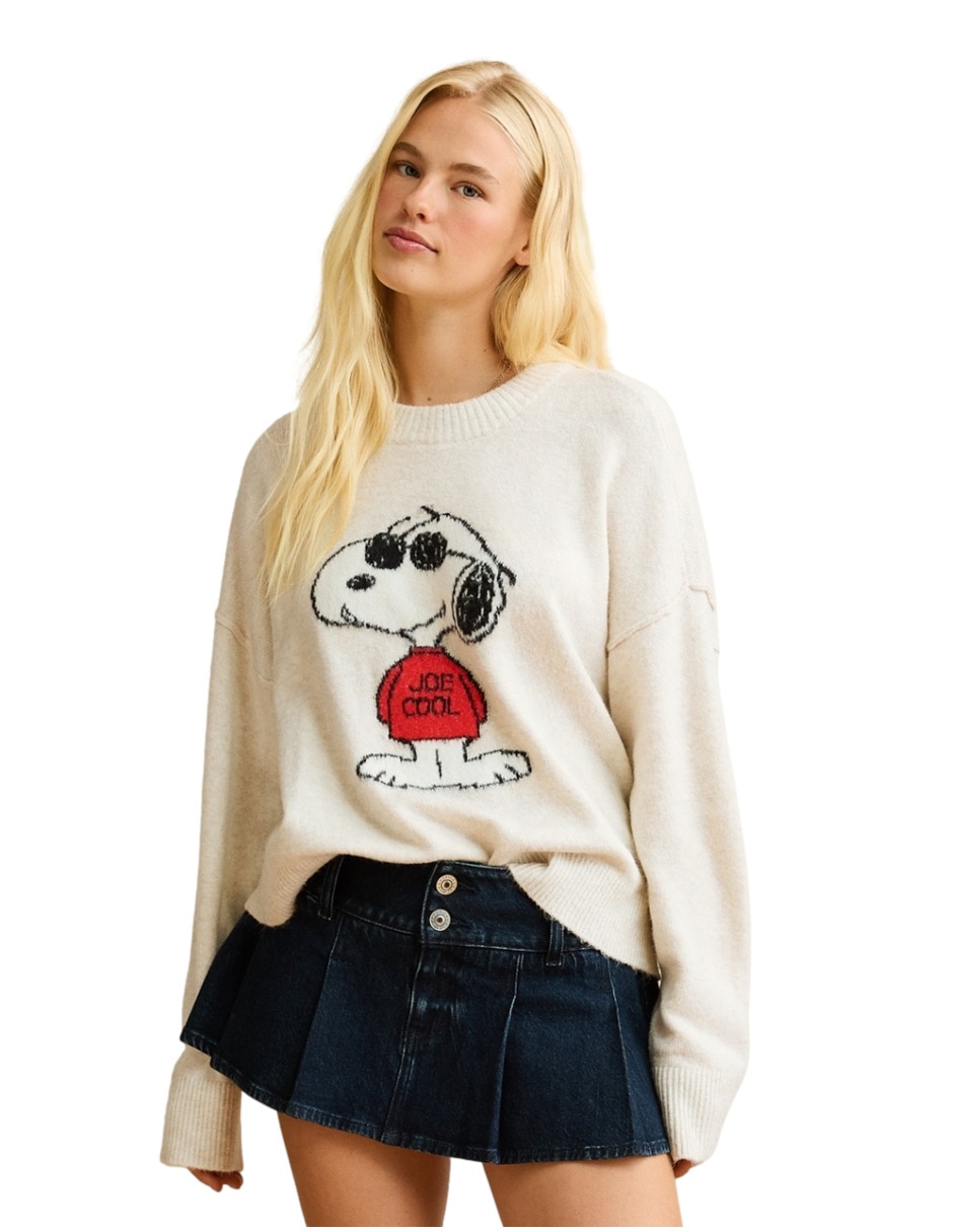 Suéter cuello redondo para mujer Suéter cuello redondo para mujer