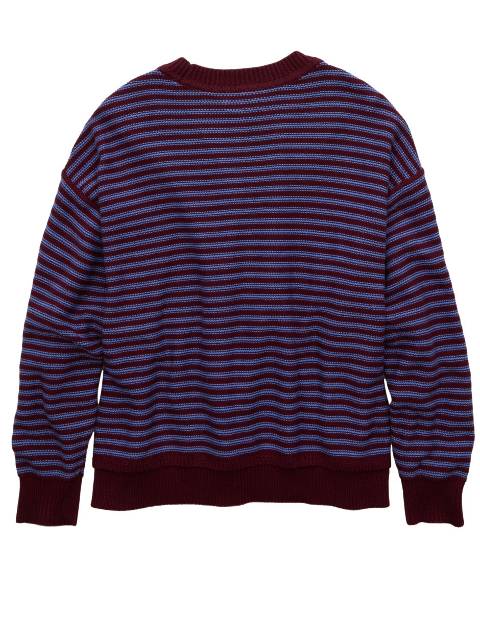 Suéter cuello redondo para mujer 4