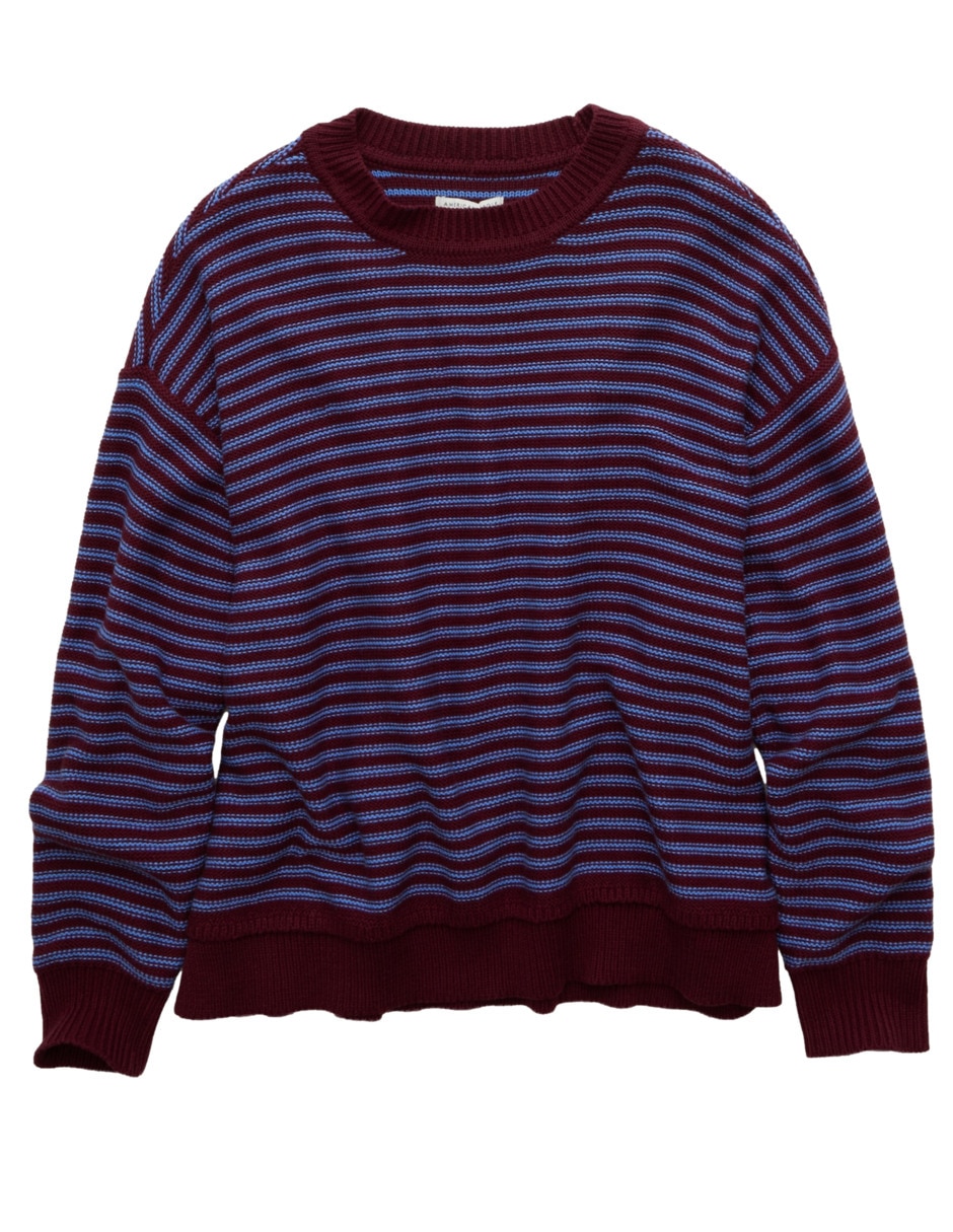 Suéter cuello redondo para mujer 3