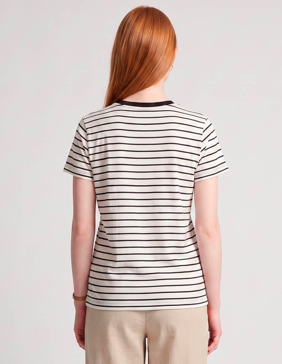 Playera manga corta american eagle cuello redondo para mujer