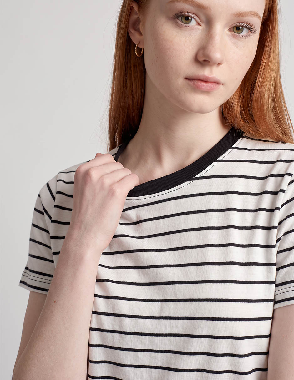 Playera manga corta american eagle cuello redondo para mujer