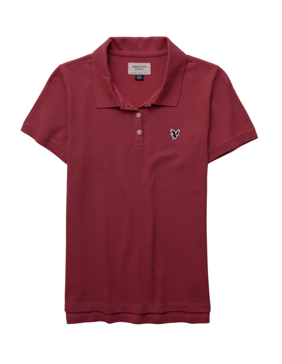 Playera tipo polo american eagle para mujer