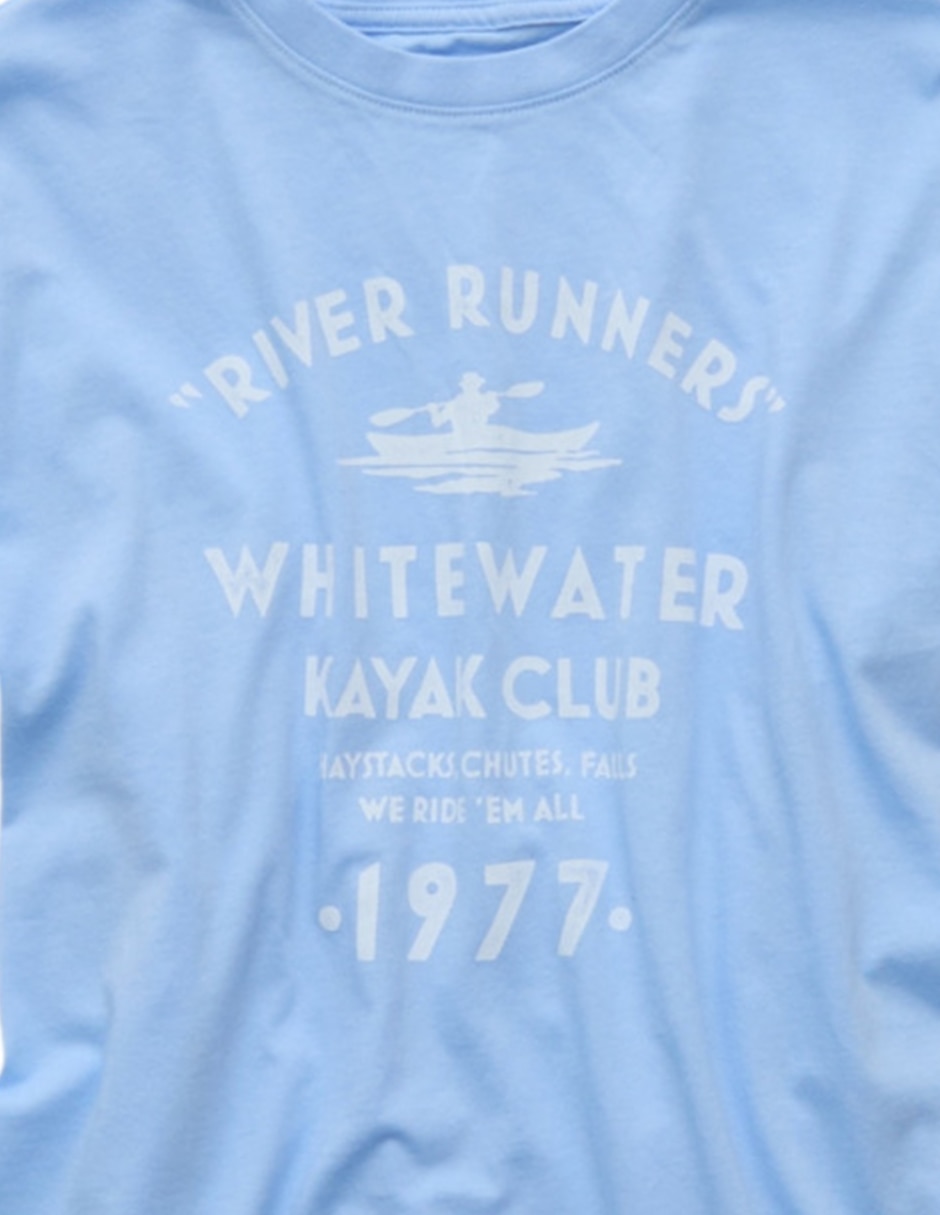 Playera manga corta american eagle tee cuello redondo para mujer
