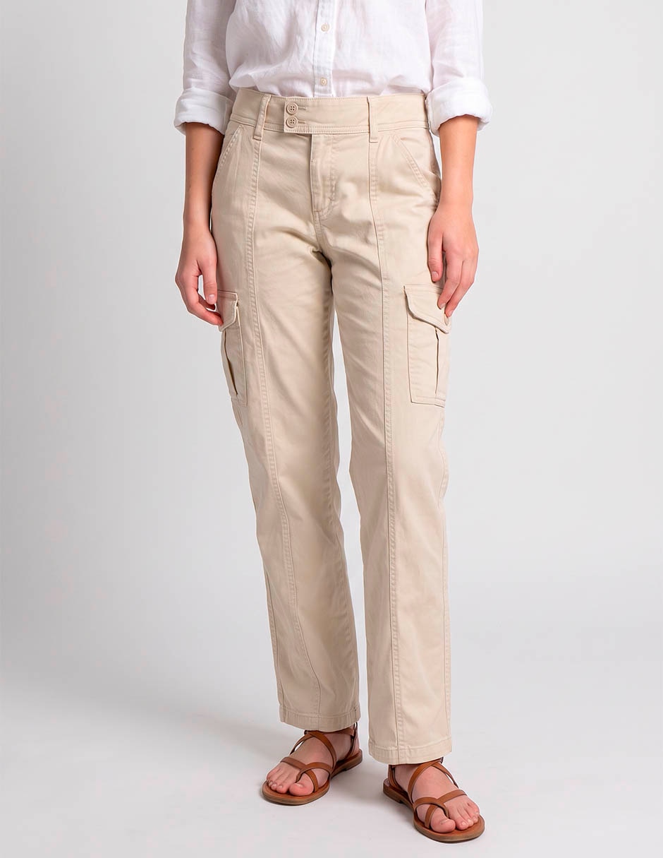 Pantalón cargo american eagle slim para mujer