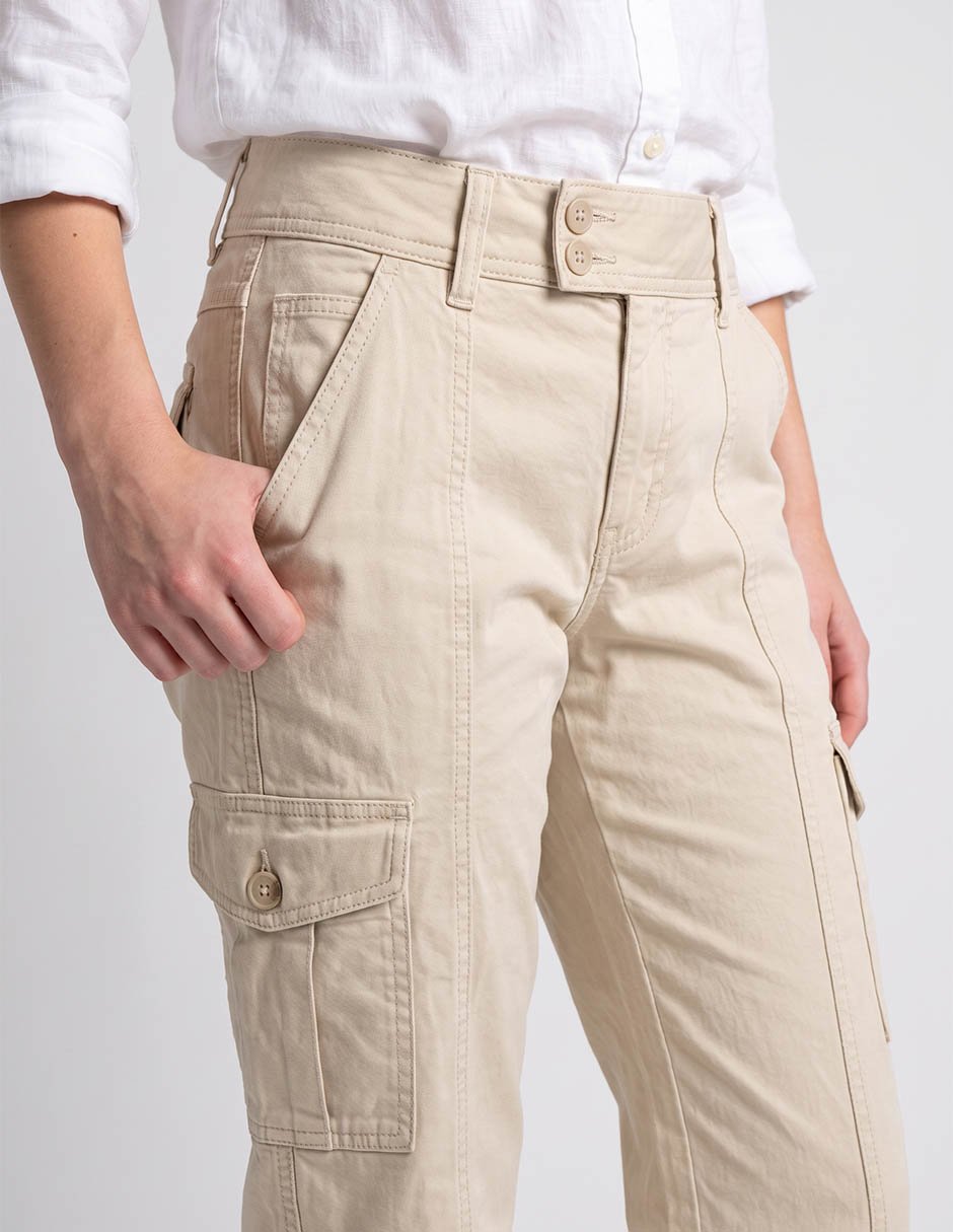 Pantalón cargo american eagle slim para mujer
