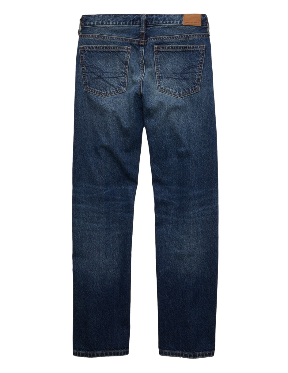 Jeans slim straight a la cintura para mujer 3