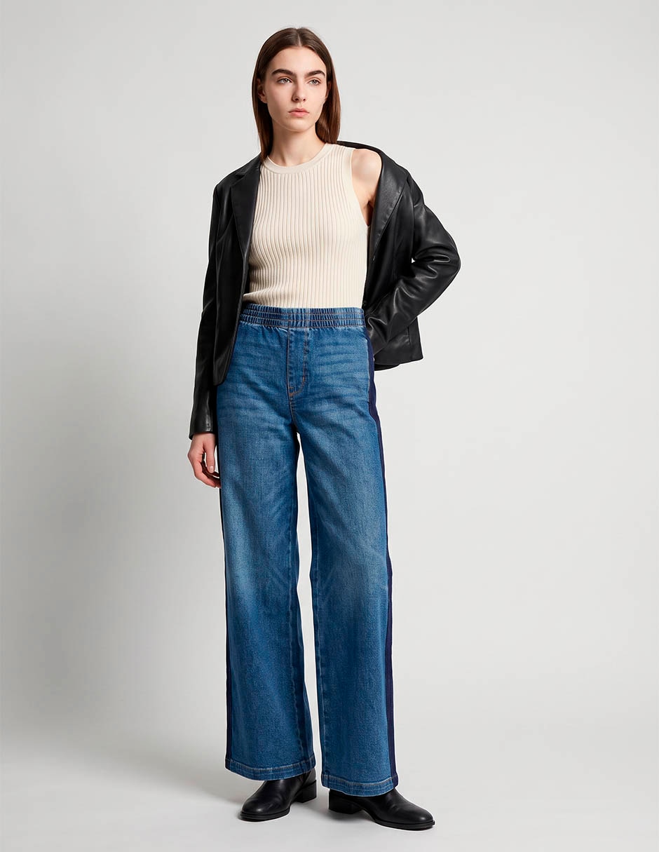 Jeans wide leg para mujer 3