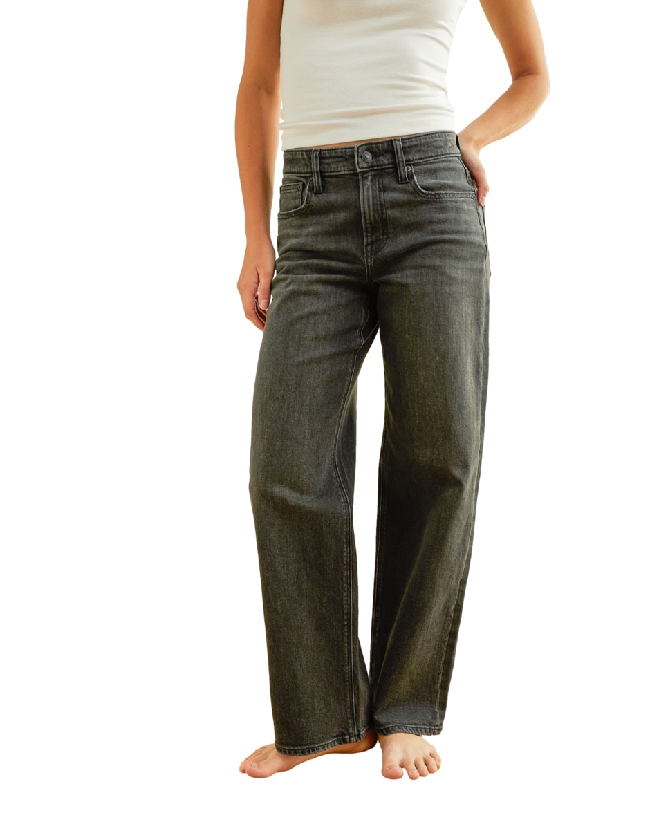 Jeans skinny stovepipe a la cintura para mujer Jeans skinny stovepipe a la cintura para mujer