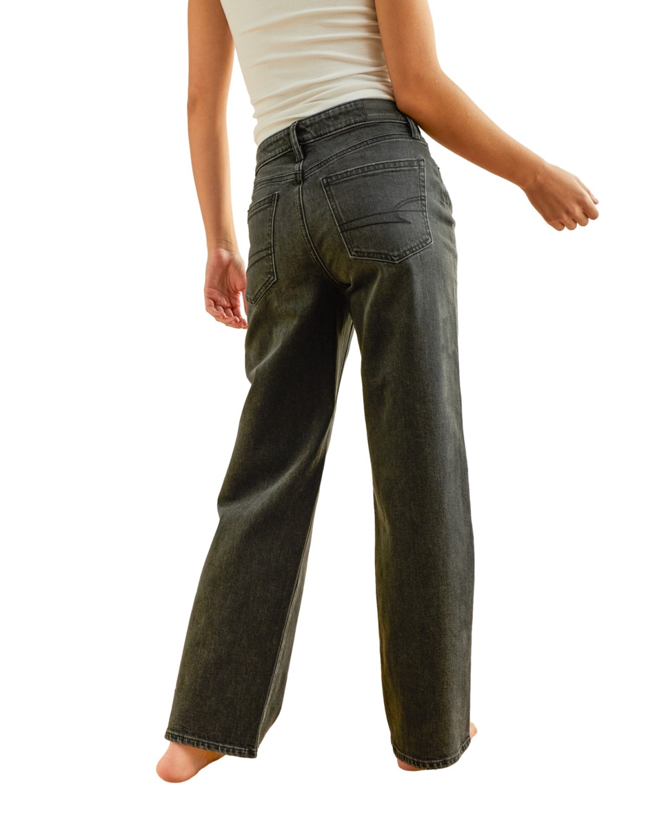 Jeans skinny stovepipe a la cintura para mujer 2