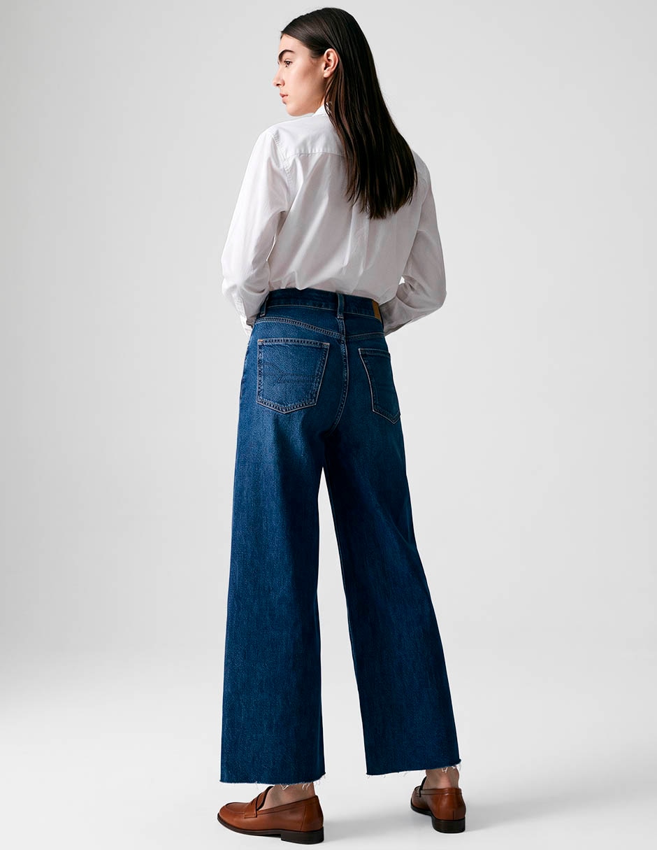 Jeans wide leg para mujer 2