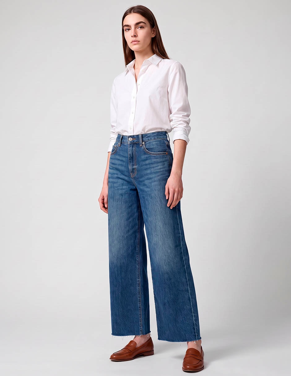 Jeans wide leg para mujer 3