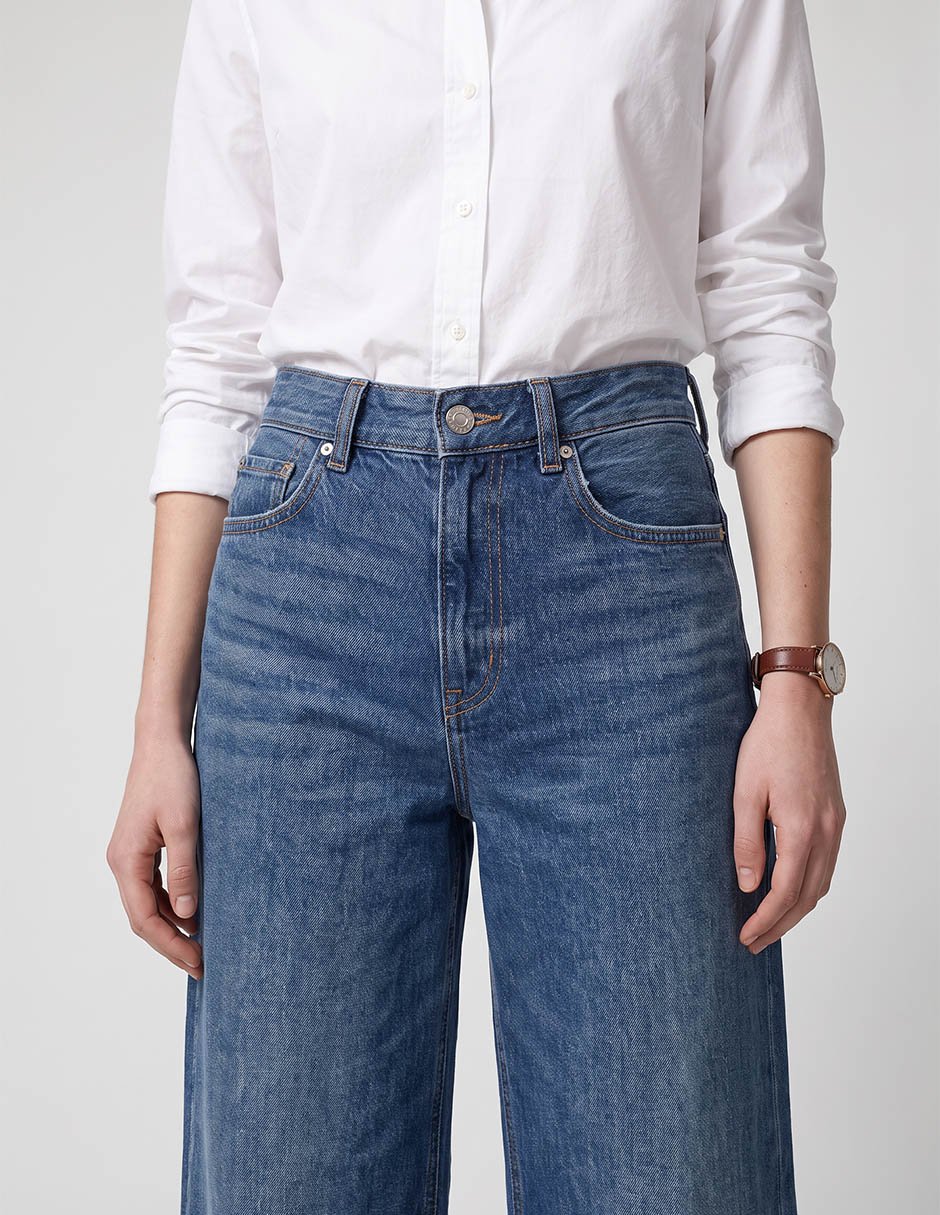 Jeans wide leg para mujer 4