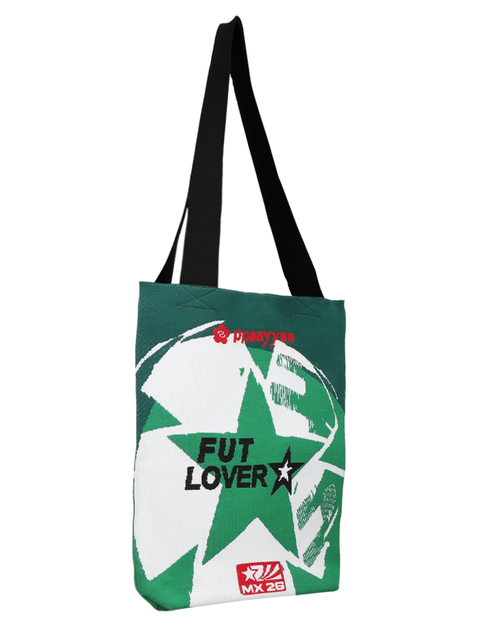 Bolsa tote ppaayyss fútbol para mujer