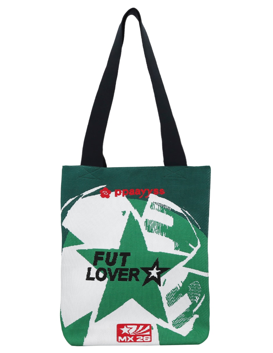Bolsa tote ppaayyss fútbol para mujer
