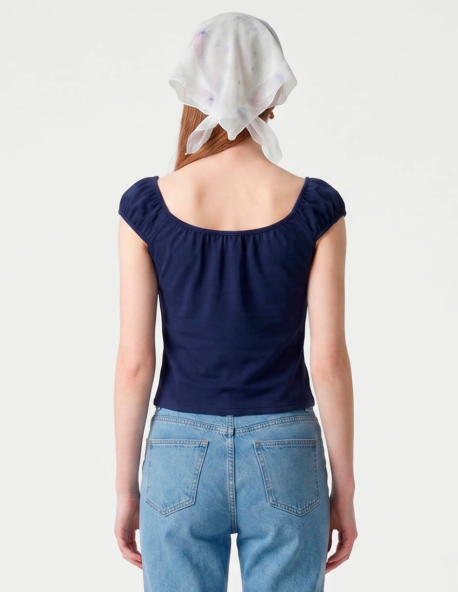Top cuello redondo 2
