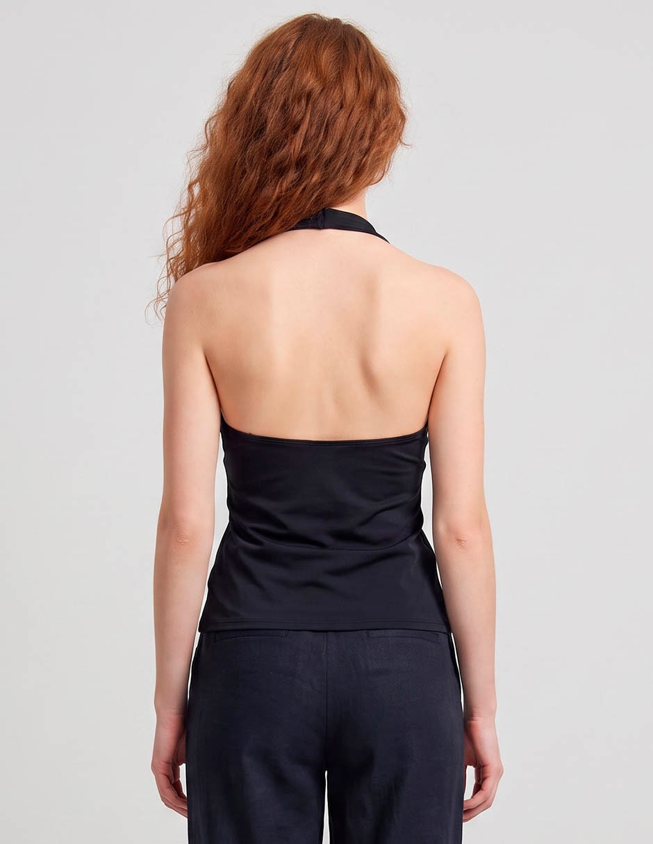 Blusa sin manga para mujer 2