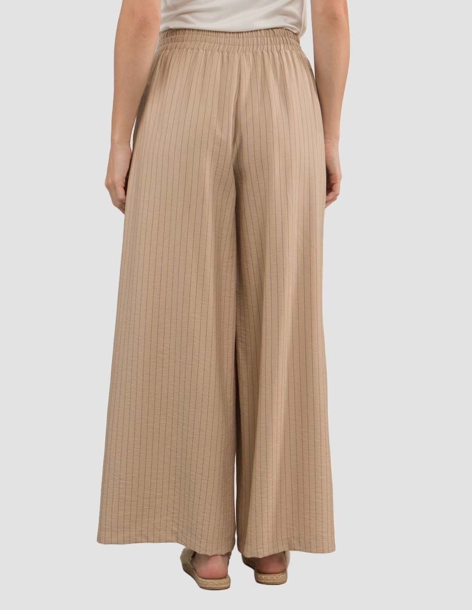 Pantalón regular amplio para mujer 3