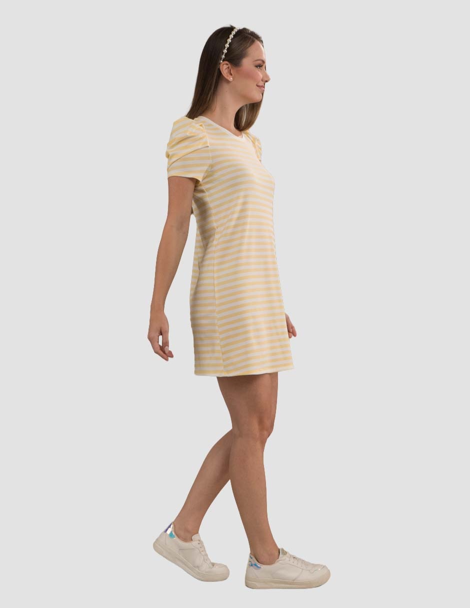 Vestido arriba rodilla casual julio para mujer 2