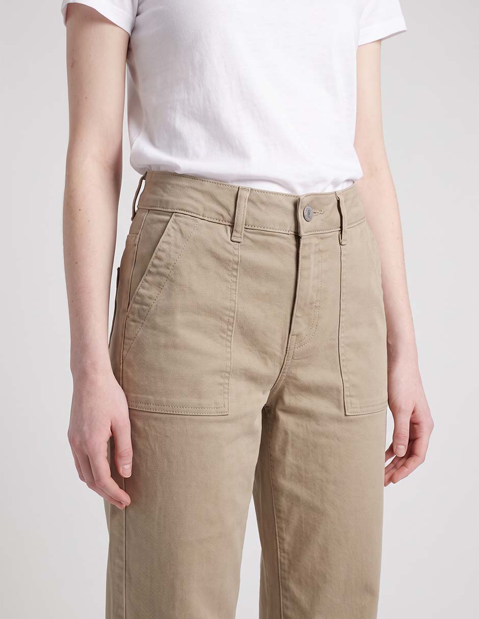 Jeans wide leg cintura alta para mujer 3
