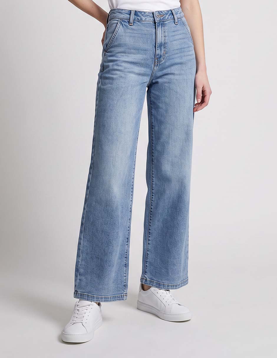 jeans wide leg a la cintura alta para mujer jeans wide leg a la cintura alta para mujer